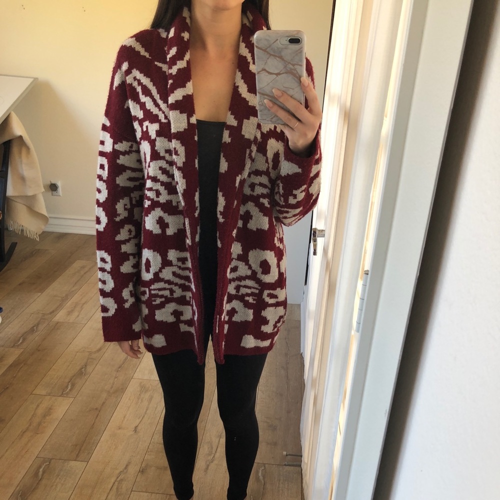 Topshop knit cardigan